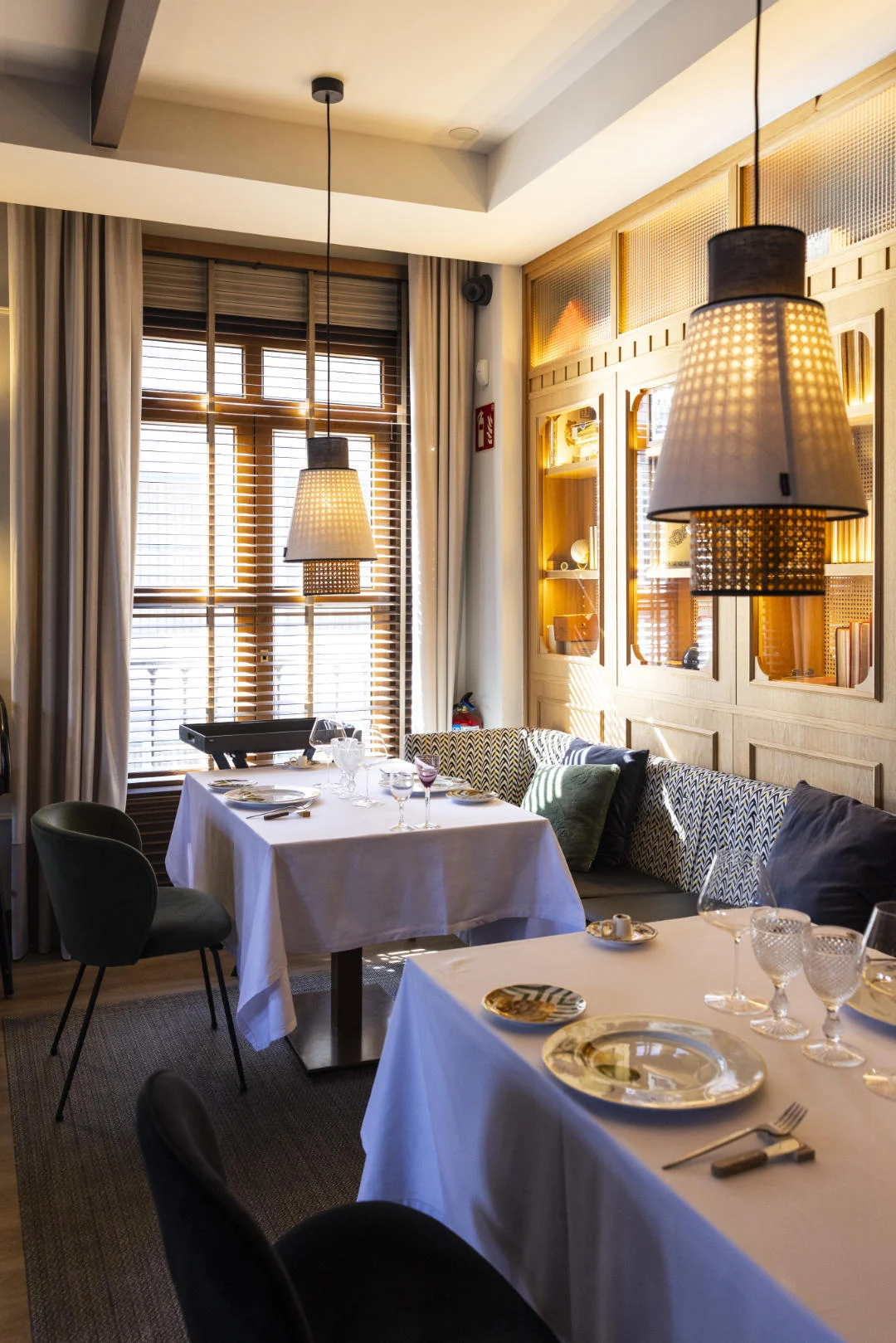 Terraza de Restaurante El Paladar by Zuriñe García - cocina vasca en Portugalete