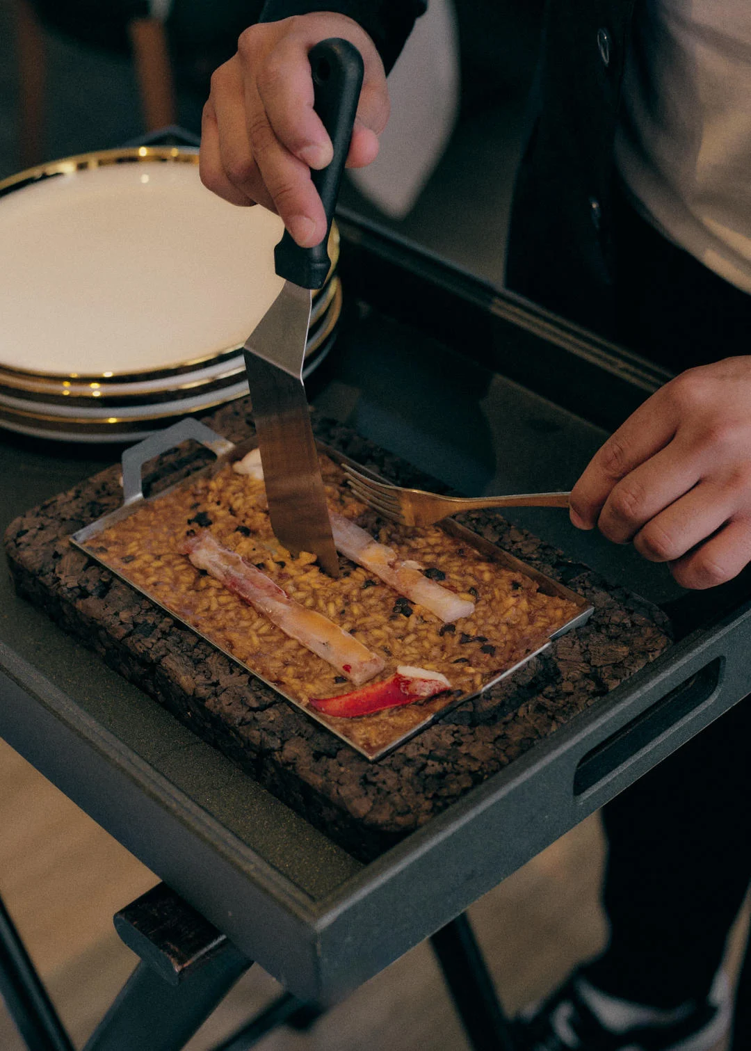 Gastronomía de Restaurante El Paladar by Zuriñe García - cocina vasca en Portugalete